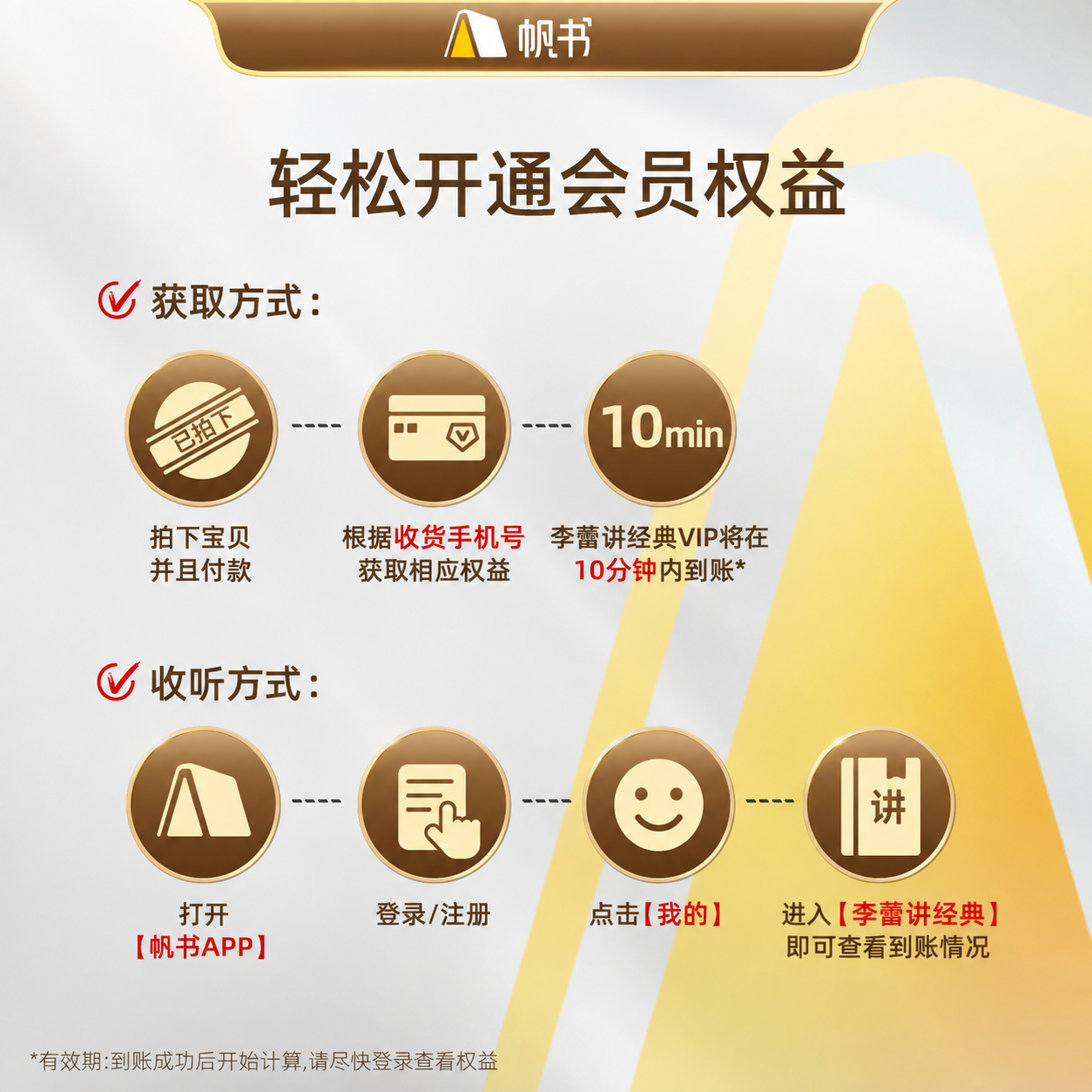 李蕾讲经典VIP年卡